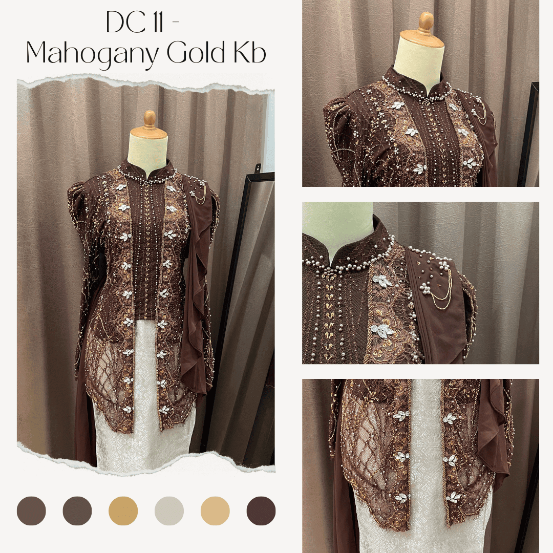 DC 11 Mahogany Gold Kb
