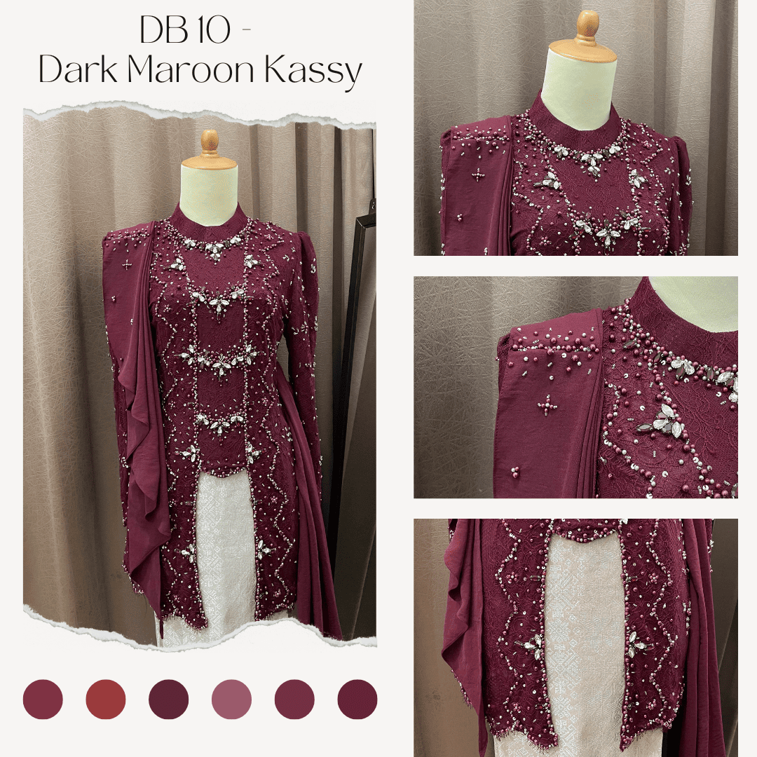DB 10 Dark Maroon Kassy
