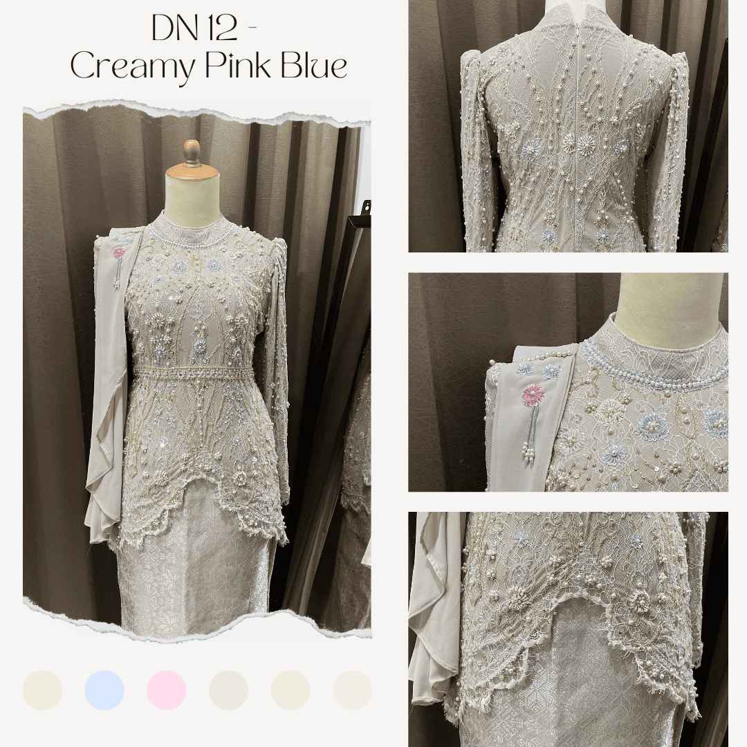 DN 12 Creamy Pink Blue
